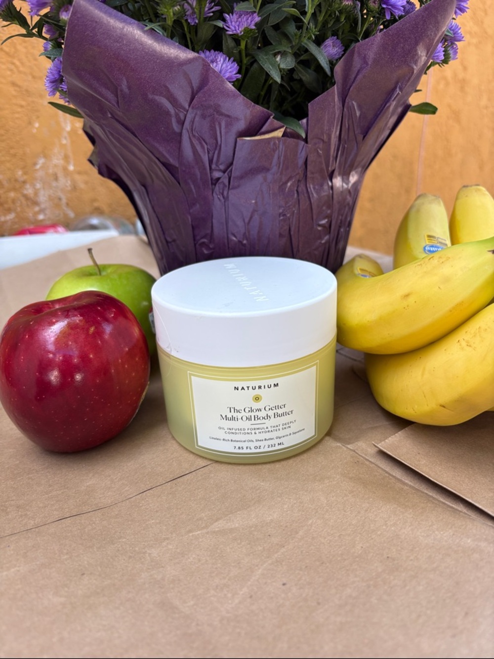 Naturium The Glow Getter Multi-Oil Body Butter — Yellow